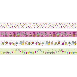 Dekoband - 4er-Pack Dekoband - 4er-Pack