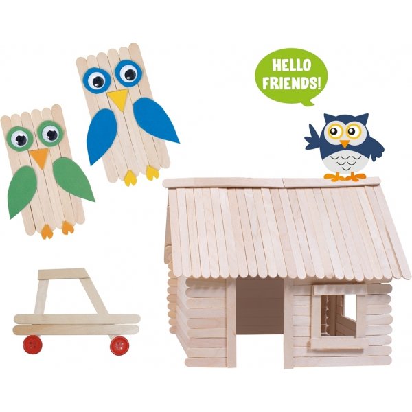 Holzst�bchen in einer Box - 1000 St�ck