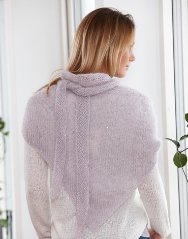 Strickanleitung - Gestrickter Schal