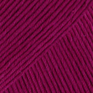 DROPS Safran Uni Color Garn - 50 g - Fuchsia (15) DROPS Safran Uni Color Garn - 50 g - Fuchsia (15)