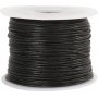 Lederband - Schwarz - 1 mm - 50 m