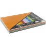Kreativkarton - gemischte Farben - A4 - 12x10 Stk