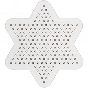 Perlenteller - Klar - Stern - Durchmesser 10 cm - 1 Stk Perlenteller - Klar - Stern - Durchmesser 10 cm - 1 Stk