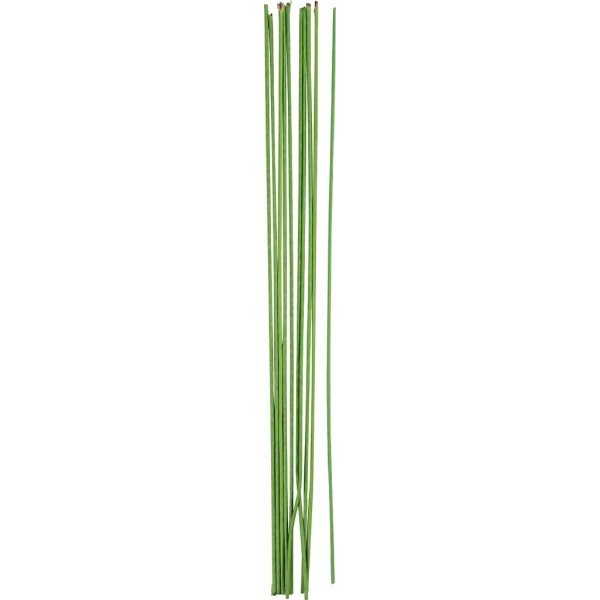 Bltenstiele - grn - 2 mm - 20 Stk