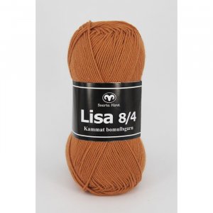 Black Sheep Lisa 8/4 Garn 50g - Rost (438) Black Sheep Lisa 8/4 Garn 50g - Rost (438)