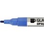 Glas- und Porzellanmarker - gemischte Farben - halbopak - 1-2 mm - 12 Stk