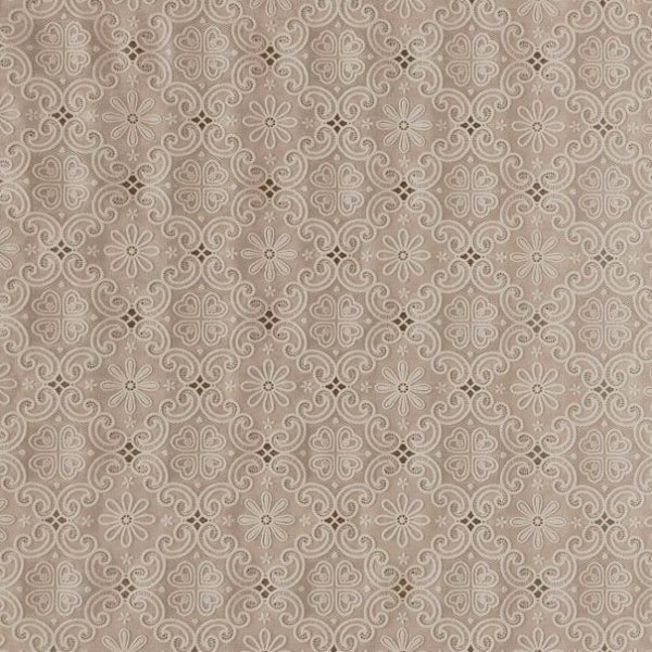 Wachstuch PVC Lace - Latte