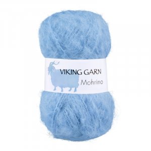 Wikingergarn Mohrino 50g - Hellblau (520) Wikingergarn Mohrino 50g - Hellblau (520)