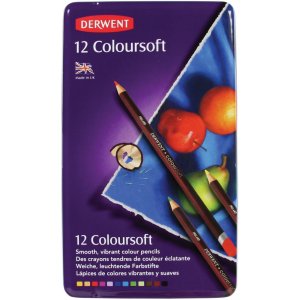 Derwent Colorsoft - 12 Bleistifte Derwent Colorsoft - 12 Bleistifte