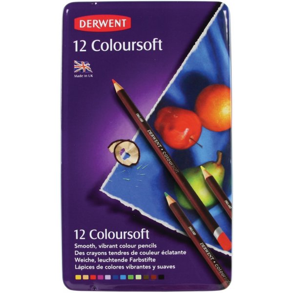 Derwent Colorsoft - 12 Bleistifte