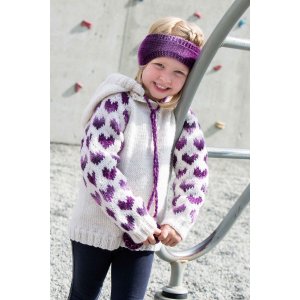 Strickmuster - Kapuzenjacke, Stirnband Strickmuster - Kapuzenjacke, Stirnband