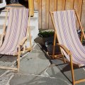 Kundenbild Markisenstoff und Dekostoff Toldo Stripes - Mischfarbe Silja 1 - 160 cm