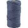 Makrameegarn - Blau - 4 mm - 55 m