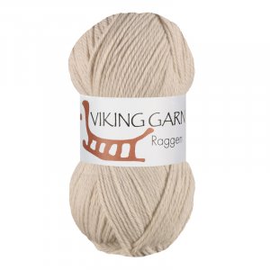 Wikingergarn Raggen 150g - Beige (706) Wikingergarn Raggen 150g - Beige (706)