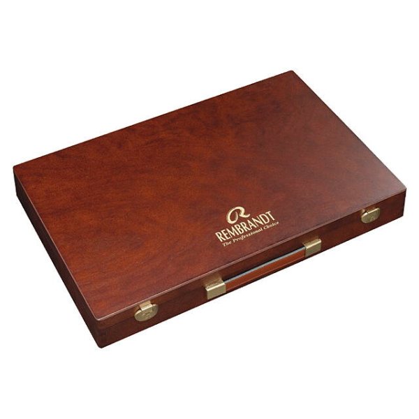 Soft Pastel Master Box in Holzkiste - 150 Stk
