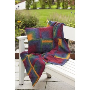 Strickmuster - Decke und Kissen im Krausstich Strickmuster - Decke und Kissen im Krausstich