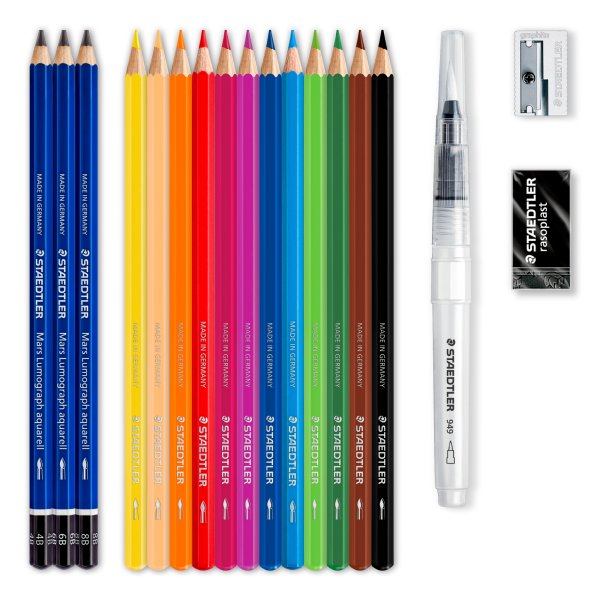 Das Aquarellset Staedtler Design Journey 100% PEFC Das Aquarellset Staedtler Design Journey 100% PEFC