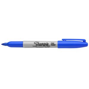 Faserstift Sharpie - Permanent Market - Brillantblau - Fein Faserstift Sharpie - Permanent Market - Brillantblau - Fein
