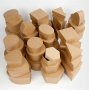 Asche - Pappmach - 72 Stk
