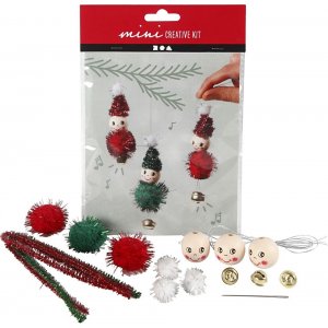 Mini-DIY-Kit - Kobolde als Anhänger Mini-DIY-Kit - Kobolde als Anhänger