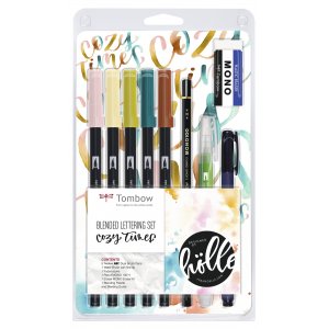 Gemischtes Schriftset Tombow Cozy Times Gemischtes Schriftset Tombow Cozy Times