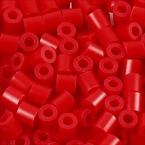 Rhrenperlen - rot (32231) - mittel - 1100 Stk