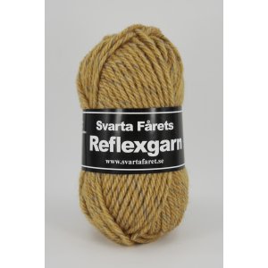 Reflektierendes Garn von Black Sheep, 50 g - Senf (36) Reflektierendes Garn von Black Sheep, 50 g - Senf (36)