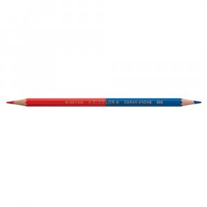 Bleistift Caran d´Ache Artist - Zweifarbig Blau-Rot Bleistift Caran d´Ache Artist - Zweifarbig Blau-Rot