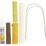 Mini-DIY-Kit Krepppapier - Magnolienzweig