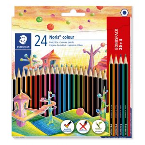 Buntstifte Noris - Bonuspaket 20 + 4 Bleistifte Buntstifte Noris - Bonuspaket 20 + 4 Bleistifte