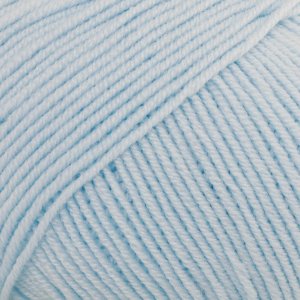 DROPS Baby Merino Uni Color Garn - 50 g - Eisblau (11) DROPS Baby Merino Uni Color Garn - 50 g - Eisblau (11)