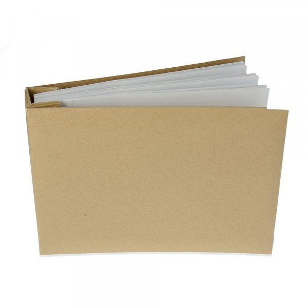 Fotoalbum A 5 / 15,5 x 22 cm - braun 25 Blatt / 190 g/m