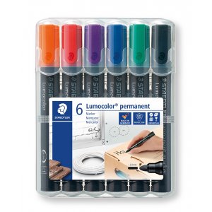 Permanentmarker Lumocolor 2 mm - 6 Stifte Permanentmarker Lumocolor 2 mm - 6 Stifte