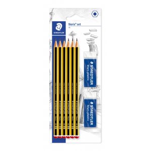 Noris Bleistifte und Radiergummis - 6 Stifte Noris Bleistifte und Radiergummis - 6 Stifte