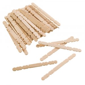 Unbehandelte Eisstiele 50 Stück - 114x10 mm Unbehandelte Eisstiele 50 Stück - 114x10 mm