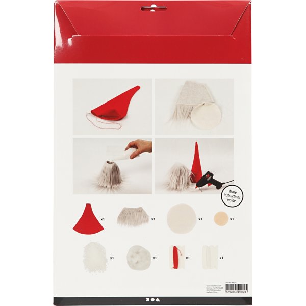 Weihnachtsmann-Bastelset