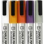 Kreidemarker - matte Farben - 5 Stk