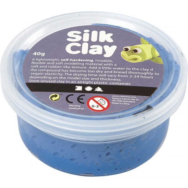 Silk Clay - blau - 40 g