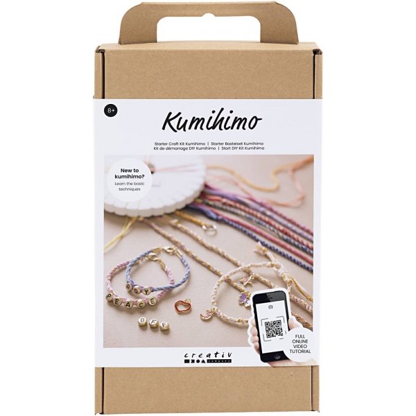 DIY Kit Kumihimo - Freundschaftsarmband starten