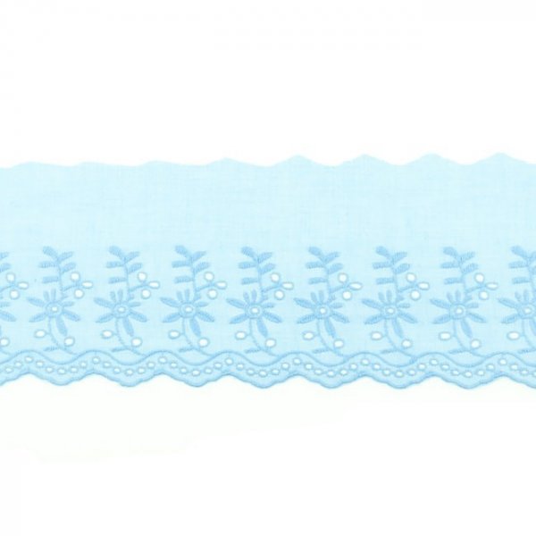Girlande - Gestickte gefllte Blumen