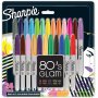 Faserstift-Set Sharpie - 80's Glam Permanent Markers - 24er-Pack unsortierte Farben