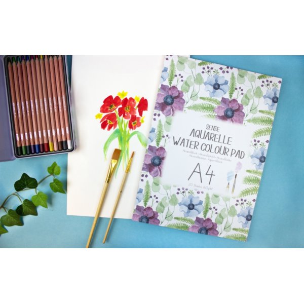 Aquarellblock Sense 160g - A4 Aquarellblock Sense 160g - A4