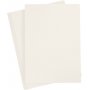 Karton - gebrochenes Wei - A4 - 10 Stk