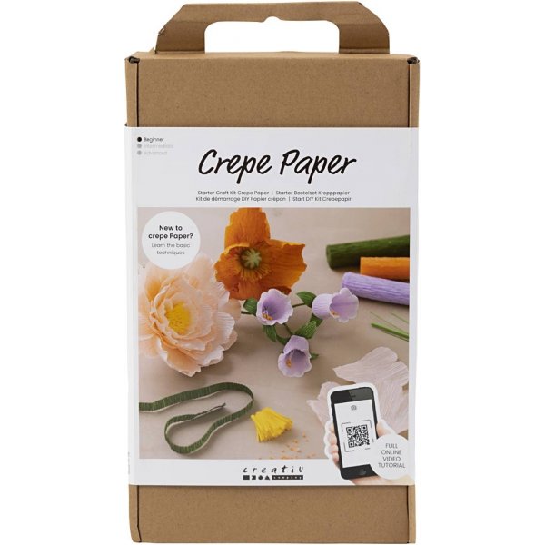 DIY-Kit Krepppapier - gemischte Farben starten DIY-Kit Krepppapier - gemischte Farben starten