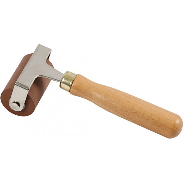 Gummiwalze/Linoleumwalze - 4,9 cm Gummiwalze/Linoleumwalze - 4,9 cm
