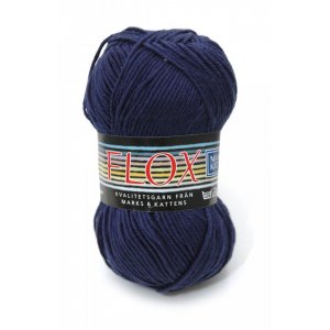 Flox-Garn - 50 g - Marineblau (1824) Flox-Garn - 50 g - Marineblau (1824)