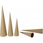 Hohe Zapfen - 8-9-11,5 cm - 3 Stk