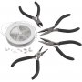 Schmuck-Starterset mit Werkzeugen - versilbert