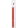 Sternstreifen - rot - wei - 18 cm - 40 Streifen