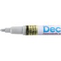 Dekorativer Filzstift - Silber - 1,2